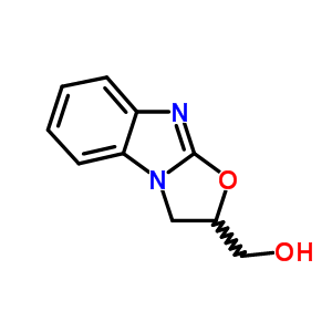 (9CI)-2,3-二氫-噁唑并[3,2-a]苯并咪唑-2-甲醇結構式_61532-55-6結構式
