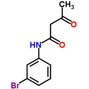 N-(3-bromophenyl)-3-oxobutyramideStructure,61579-06-4Structure N-(3-bromophenyl)-3-oxobutyramide Structure,61579-06-4Structure