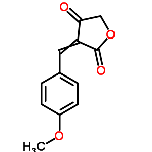 (3Z)-3-(4-methoxybenzylidene)-2,4(3h,5h)-furandioneStructure,61853-41-6Structure (3Z)-3-(4-methoxybenzylidene)-2,4(3h,5h)-furandione Structure,61853-41-6Structure