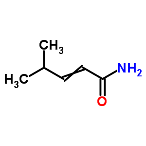 4-Methylpent-2-enamideStructure,61892-67-9Structure 4-Methylpent-2-enamide Structure,61892-67-9Structure