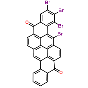 Tetrabromopyranthrene-8,16-dioneStructure,61931-61-1Structure Tetrabromopyranthrene-8,16-dione Structure,61931-61-1Structure