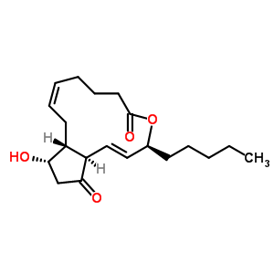 (5Z,13e,15s)-9alpha,15-dihydroxy-11-oxoprosta-5,13-dien-1-oic acid 1,15-lactoneStructure,62410-98-4Structure (5Z,13e,15s)-9alpha,15-dihydroxy-11-oxoprosta-5,13-dien-1-oic acid 1,15-lactone Structure,62410-98-4Structure