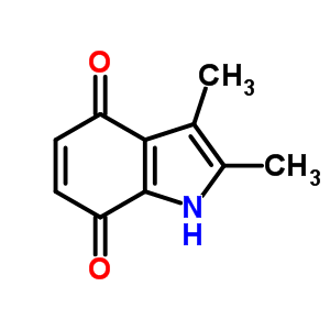 1H-indole-4,7-dione,2,3-dimethyl-(9ci)Structure,62676-76-0Structure 1H-indole-4,7-dione,2,3-dimethyl-(9ci) Structure,62676-76-0Structure