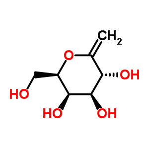 (6R)-2,6-脫水-1-脫氧-6-(羥基甲基)-L-阿拉伯糖-己-1-烯糖結(jié)構(gòu)式_62771-96-4結(jié)構(gòu)式