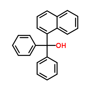 Naphthalen-1-yl-diphenyl-methanolStructure,630-95-5Structure Naphthalen-1-yl-diphenyl-methanol Structure,630-95-5Structure