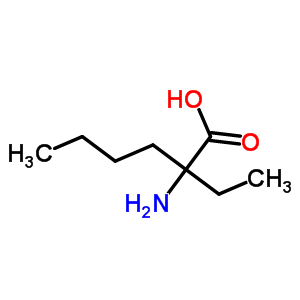 (S)-2-氨基-2-乙基己酸結構式_6300-78-3結構式
