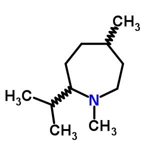 1H-azepine,hexahydro-1,5-dimethyl-2-(1-methylethyl)-Structure,6301-55-9Structure 1H-azepine,hexahydro-1,5-dimethyl-2-(1-methylethyl)- Structure,6301-55-9Structure
