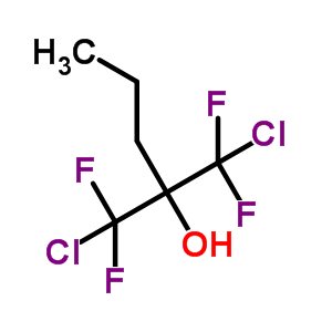 2-Pentanol,1-chloro-2-(chlorodifluoromethyl)-1,1-difluoro-Structure,6301-99-1Structure 2-Pentanol,1-chloro-2-(chlorodifluoromethyl)-1,1-difluoro- Structure,6301-99-1Structure