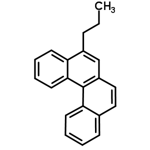 5-丙基苯并[c]菲結(jié)構(gòu)式_63020-32-6結(jié)構(gòu)式