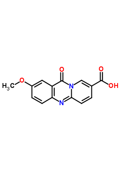 2-Methoxy-11-oxo-11h-pyrido(2,1-b)quinazoline-8-carboxylic acidStructure,63094-36-0Structure 2-Methoxy-11-oxo-11h-pyrido(2,1-b)quinazoline-8-carboxylic acid Structure,63094-36-0Structure