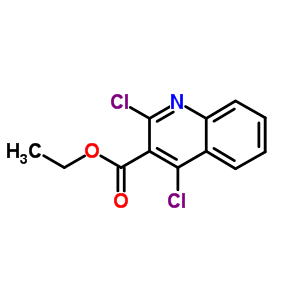 2,4-Dichloro-quinoline-3-carboxylic acid ethyl esterStructure,6315-94-2Structure 2,4-Dichloro-quinoline-3-carboxylic acid ethyl ester Structure,6315-94-2Structure