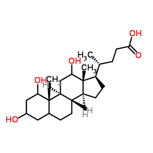 1,3,12-Trihydroxycholan-24-oic acidStructure,63266-91-1Structure 1,3,12-Trihydroxycholan-24-oic acid Structure,63266-91-1Structure