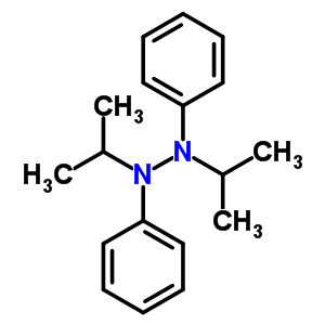 Hydrazine,1,2-bis(1-methylethyl)-1,2-diphenyl-Structure,63378-85-8Structure Hydrazine,1,2-bis(1-methylethyl)-1,2-diphenyl- Structure,63378-85-8Structure