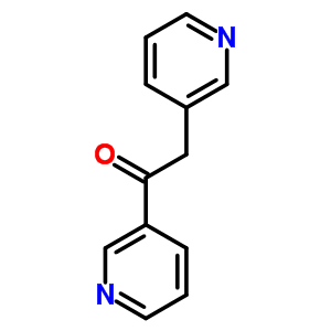 1,2-二-3-吡啶-乙酮結構式_6339-93-1結構式