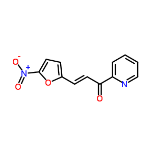 3-(5-Nitro-2-furyl)-1-(2-pyridyl)-2-propen-1-oneStructure,63421-92-1Structure 3-(5-Nitro-2-furyl)-1-(2-pyridyl)-2-propen-1-one Structure,63421-92-1Structure
