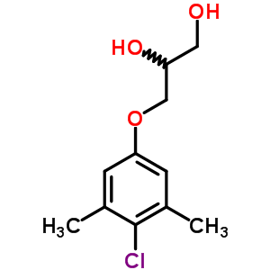 3-(4-Chloro-3,5-dimethylphenoxy)-1,2-propanediolStructure,63834-67-3Structure 3-(4-Chloro-3,5-dimethylphenoxy)-1,2-propanediol Structure,63834-67-3Structure