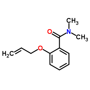 O-(烯丙氧基)-N,N-二甲基苯甲酰胺結(jié)構(gòu)式_63887-52-5結(jié)構(gòu)式