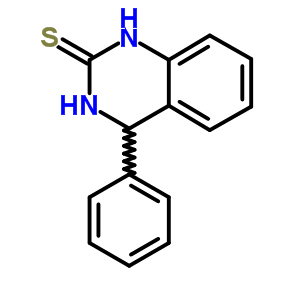 4-Phenyl-3,4-dihydroquinazoline-2(1h)-thioneStructure,63917-28-2Structure 4-Phenyl-3,4-dihydroquinazoline-2(1h)-thione Structure,63917-28-2Structure