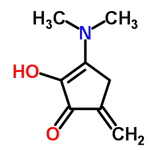 3-Dimethylamino-2-hydroxy-5-methylene-2-cyclopenten-1-oneStructure,63937-30-4Structure 3-Dimethylamino-2-hydroxy-5-methylene-2-cyclopenten-1-one Structure,63937-30-4Structure