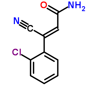 3-(2-Chlorophenyl)-3-cyanopropenamideStructure,63938-23-8Structure 3-(2-Chlorophenyl)-3-cyanopropenamide Structure,63938-23-8Structure
