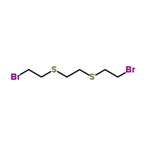 1,2-Bis(2-bromoethylthio)ethaneStructure,63938-31-8Structure 1,2-Bis(2-bromoethylthio)ethane Structure,63938-31-8Structure