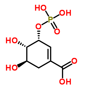 Shikimate-3-phosphateStructure,63959-45-5Structure Shikimate-3-phosphate Structure,63959-45-5Structure