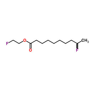 9-氟癸酸 2-氟乙酯結構式_63977-33-3結構式