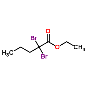 2,2-Dibromovaleric acid ethyl esterStructure,63979-44-2Structure 2,2-Dibromovaleric acid ethyl ester Structure,63979-44-2Structure