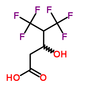 3-Hydroxy-5,5,5-trifluoro-4-(trifluoromethyl)valeric acidStructure,63979-48-6Structure 3-Hydroxy-5,5,5-trifluoro-4-(trifluoromethyl)valeric acid Structure,63979-48-6Structure