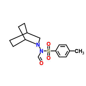 N-[2-azabicyclo[2.2.2]oct-2-yl ]-n-[(4-methylphenyl)sulfonyl ]formamide Structure,63980-08-5Structure