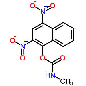 N-methylcarbamic acid 2,4-dinitro-1-naphtyl esterStructure,63982-51-4Structure N-methylcarbamic acid 2,4-dinitro-1-naphtyl ester Structure,63982-51-4Structure