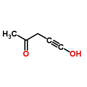 5-羥基-4-戊炔-2-酮結(jié)構(gòu)式_64011-43-4結(jié)構(gòu)式