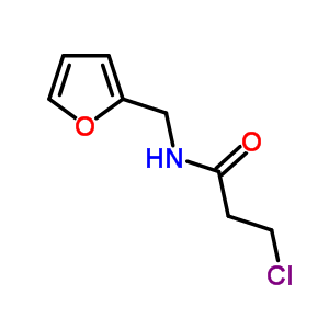 3-Chloro-n-(2-furylmethyl)propanamideStructure,64017-87-4Structure 3-Chloro-n-(2-furylmethyl)propanamide Structure,64017-87-4Structure