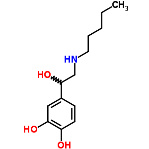 4-[(R)-2-(丁基甲基氨基)-1-羥基乙基]-1,2-苯二醇結(jié)構(gòu)式_64037-63-4結(jié)構(gòu)式