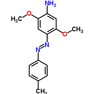 4-(4-Methylphenylazo)-2,5-dimethoxyanilineStructure,64130-93-4Structure 4-(4-Methylphenylazo)-2,5-dimethoxyaniline Structure,64130-93-4Structure