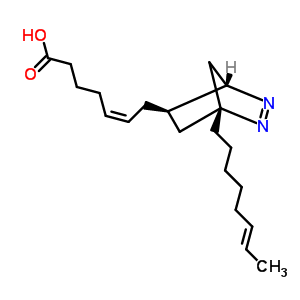 9,11-Azoprosta-5,13-dienoic acidStructure,64192-56-9Structure 9,11-Azoprosta-5,13-dienoic acid Structure,64192-56-9Structure