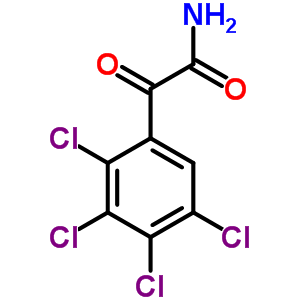 2-氧代-2-(2,3,4,5-四氯苯基)乙酰胺結(jié)構(gòu)式_65983-49-5結(jié)構(gòu)式