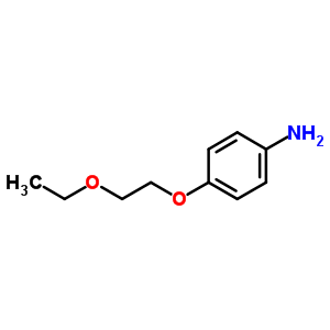 4-(2-乙氧基乙氧基)苯胺結(jié)構(gòu)式_65999-71-5結(jié)構(gòu)式