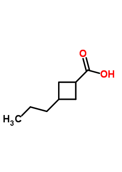 3-丙基環(huán)丁烷羧酸結構式_66016-17-9結構式