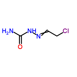 Hydrazinecarboxamide, 2-(2-chloroethylidene)-Structure,66188-77-0Structure Hydrazinecarboxamide, 2-(2-chloroethylidene)- Structure,66188-77-0Structure