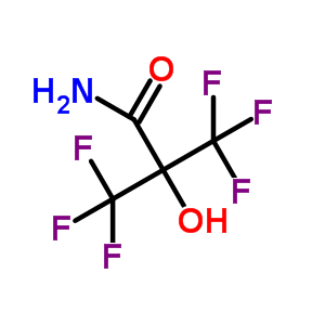Propanamide,3,3,3-trifluoro-2-hydroxy-2-(trifluoromethyl)-Structure,662-21-5Structure Propanamide,3,3,3-trifluoro-2-hydroxy-2-(trifluoromethyl)- Structure,662-21-5Structure
