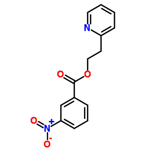 2-Pyridineethanol,2-(3-nitrobenzoate)Structure,6622-42-0Structure 2-Pyridineethanol,2-(3-nitrobenzoate) Structure,6622-42-0Structure