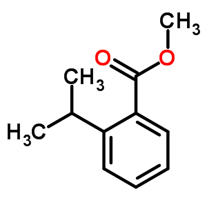 2-異丙基苯甲酸甲酯結構式_6623-98-9結構式