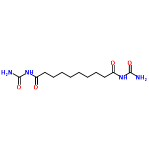 N,n-dicarbamoyldecanediamideStructure,6629-54-5Structure N,n-dicarbamoyldecanediamide Structure,6629-54-5Structure