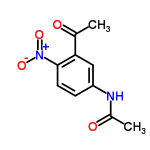 Acetamide, n-(3-acetyl-4-nitrophenyl)-Structure,6637-18-9Structure Acetamide, n-(3-acetyl-4-nitrophenyl)- Structure,6637-18-9Structure