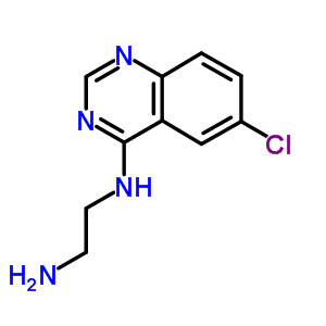 N1-(6-chloro-4-quinazolinyl)-1,2-ethanediamineStructure,6637-19-0Structure N1-(6-chloro-4-quinazolinyl)-1,2-ethanediamine Structure,6637-19-0Structure