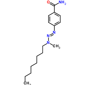 Benzamide, 4-(3-methyl-3-octyl-1-triazenyl)-Structure,66521-49-1Structure Benzamide, 4-(3-methyl-3-octyl-1-triazenyl)- Structure,66521-49-1Structure