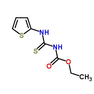 (9CI)-[(2-噻吩氨基)硫氧代甲基]-氨基甲酸乙酯結(jié)構(gòu)式_66646-00-2結(jié)構(gòu)式