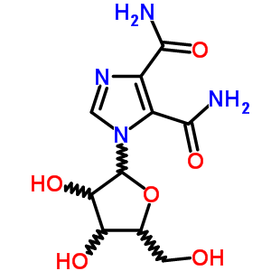 1H-imidazole-4,5-dicarboxamide,1-b-d-ribofuranosyl-Structure,66678-51-1Structure 1H-imidazole-4,5-dicarboxamide,1-b-d-ribofuranosyl- Structure,66678-51-1Structure