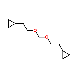 (9CI)-1,1-[亞甲基雙(氧基-2,1-乙烷二基)]雙-環(huán)丙烷結(jié)構(gòu)式_66688-08-2結(jié)構(gòu)式